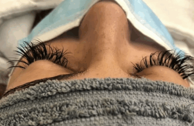 schlechte Wimpernverlängerung