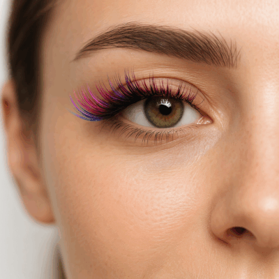 bunte-wimpernverlängerung