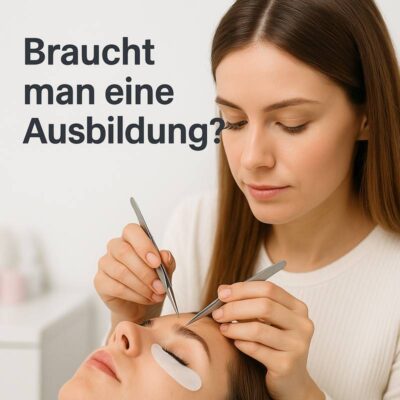Was tun, wenn die Wimpernverlängerung zu dicht ist?