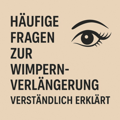 wimpernverlängerung faq